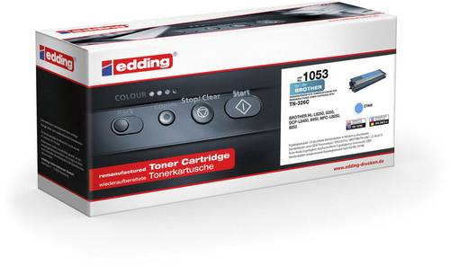 Edding Toner Kompatibel Cyan 3500 Seiten EDD-1053 Brother TN-326C 18-1053 Edding Toner Kompatibel Cyan 3500 Seiten EDD-1053 Brother TN-326C 18-1053 von Edding