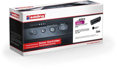 Edding Toner Kompatibel Schwarz 2000 Seiten EDD-4001 Canon FX10 18-4001 von Edding