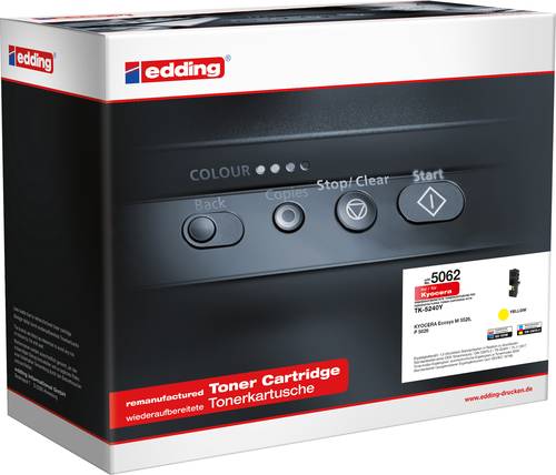 Edding Toner ersetzt Kyocera TK-5240Y Kompatibel Gelb 3000 Seiten EDD-5062 18-5062 Edding Toner ersetzt Kyocera TK-5240Y Kompatibel Gelb 3000 Seiten EDD-5062 18-5062 von Edding