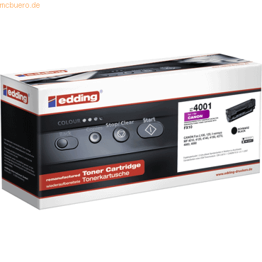 Edding Toner kompatibel mit Canon FX10 black Edding Toner kompatibel mit Canon FX10 black von Edding