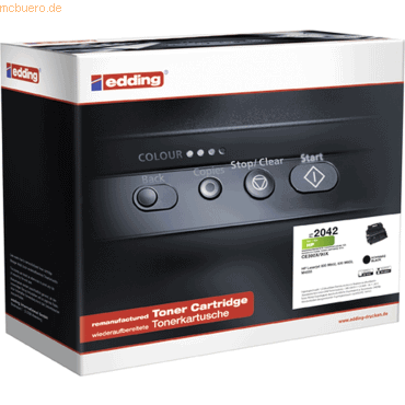 Edding Toner kompatibel mit HP CE390X black von Edding