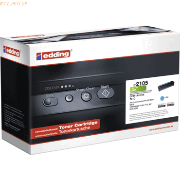 Edding Toner kompatibel mit HP CF211A cyan Edding Toner kompatibel mit HP CF211A cyan von Edding