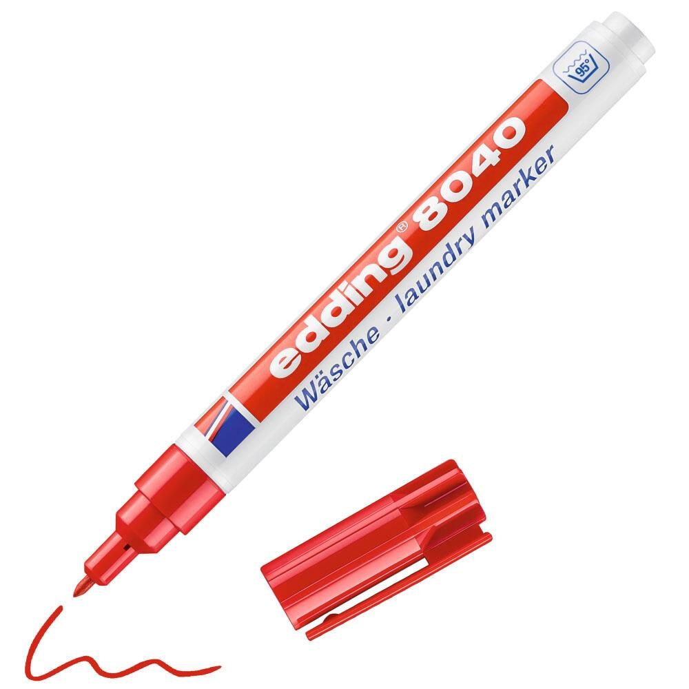 edding Textilmarker 1.0 mm Rot edding Textilmarker 1.0 mm Rot von Edding