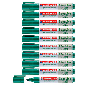 edding 22 EcoLine Permanentmarker grün 1,0 - 5,0 mm, 10 St. edding 22 EcoLine Permanentmarker grün 1,0 - 5,0 mm, 10 St. von Edding