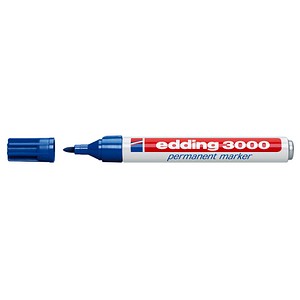 edding 3000 Permanentmarker blau 1,5 - 3,0 mm, 1 St. von Edding