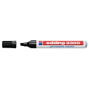 edding 3300 Permanentmarker schwarz 1,0 - 5,0 mm, 1 St. von Edding