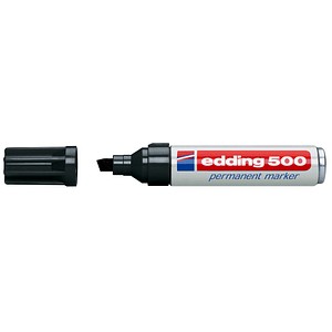 edding 500 Permanentmarker schwarz 2,0 - 7,0 mm, 1 St. von Edding