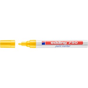 edding 750 Lackmarker gelb 2,0 - 4,0 mm, 1 St. von Edding