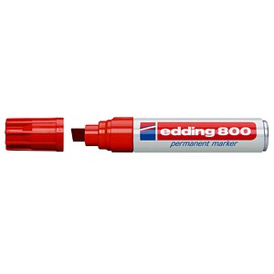 edding 800 Permanentmarker rot 4,0 - 12,0 mm, 1 St. von Edding