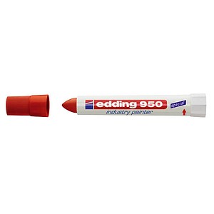 edding 950 Industriemarker rot 10,0 mm, 1 St. von Edding