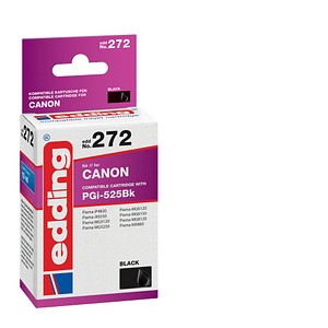 edding EDD-272  schwarz Druckerpatrone kompatibel zu Canon PGI-525 BK von Edding