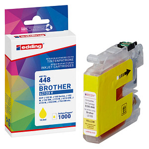 edding EDD-448 gelb Druckerpatrone kompatibel zu brother LC-123Y edding EDD-448 gelb Druckerpatrone kompatibel zu brother LC-123Y von Edding