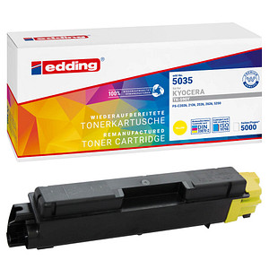 edding EDD-5035  gelb Toner kompatibel zu KYOCERA TK-590Y von Edding