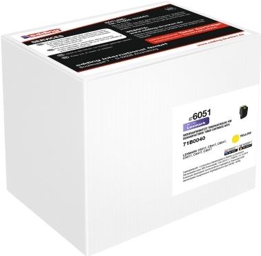 edding EDD-6051 gelb Toner ersetzt LEXMARK 71B0040/71B20Y0 (18-6051) von Edding