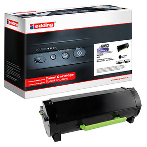 edding EDD-6053  schwarz Toner kompatibel zu LEXMARK 60F2000 von Edding