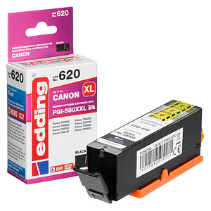 edding EDD-620  schwarz Druckerpatrone kompatibel zu Canon PGI-580XXL BK von Edding