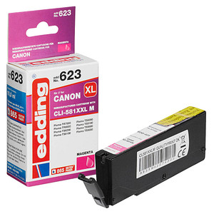 edding EDD-623  magenta Druckerpatrone kompatibel zu Canon CLI-581XXL M von Edding