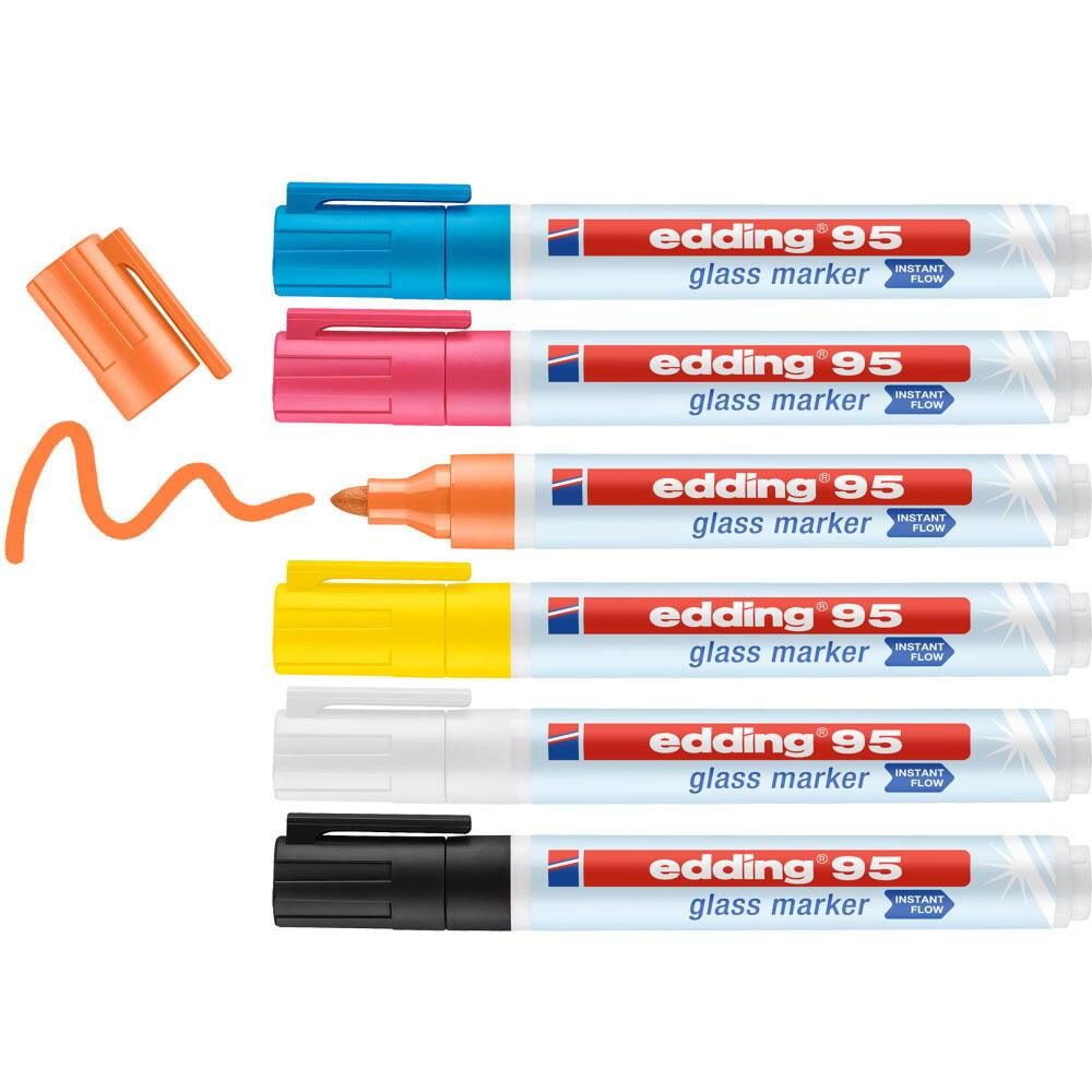 edding 95 Glasboardmarker 1.0 - 5.0 mm Mehrfarbig edding 95 Glasboardmarker 1.0 - 5.0 mm Mehrfarbig von Edding