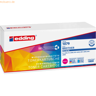 edding Toner 18-1079 wie Brother TN-421M magenta von Edding