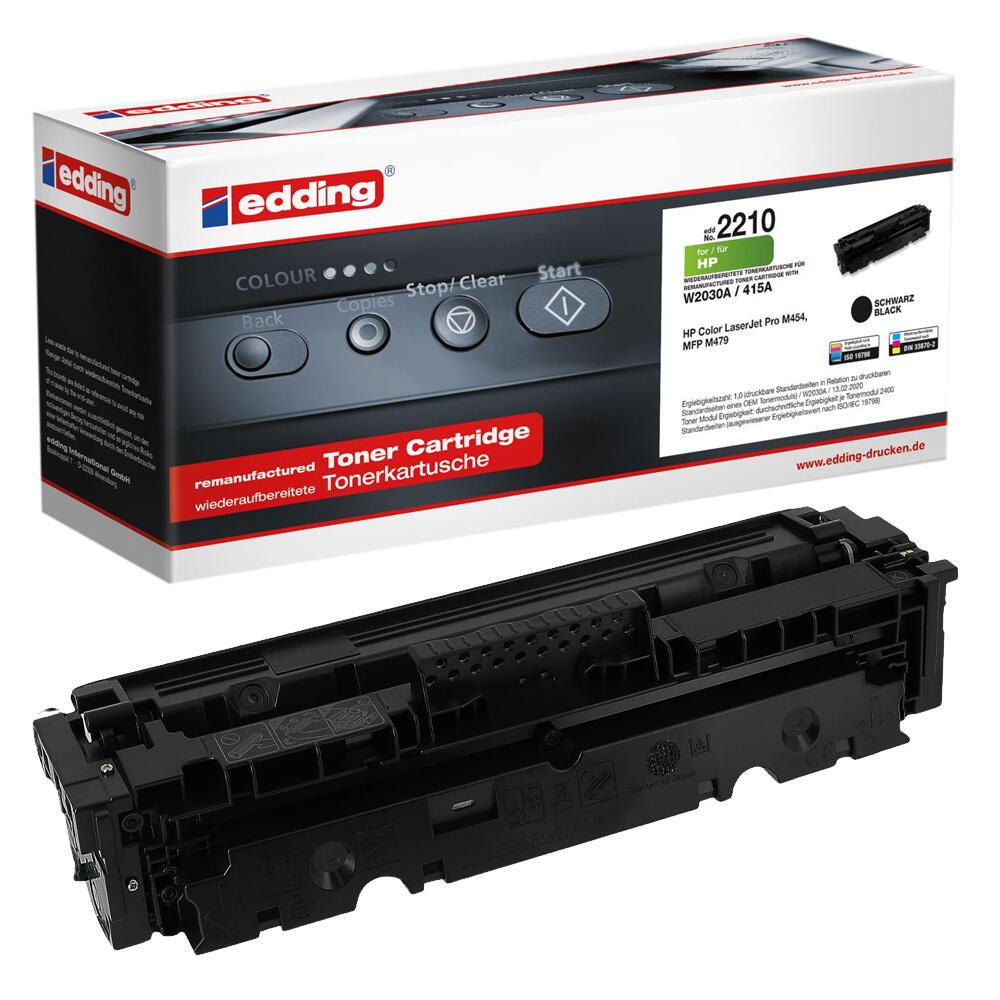 edding Toner EDD-2210 schwarz kompatibel zu HP 415A (W2030A) von Edding