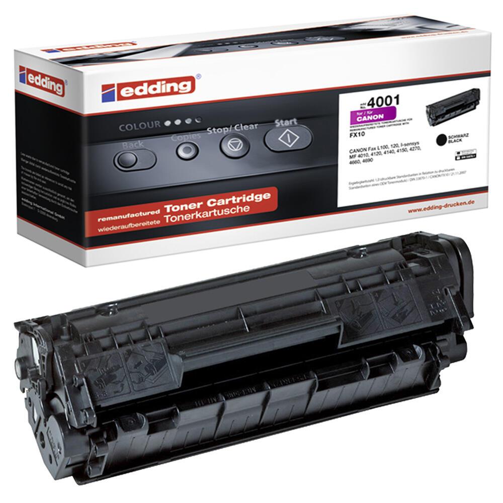 edding Toner EDD-4001 schwarz kompatibel zu Canon FX-10 edding Toner EDD-4001 schwarz kompatibel zu Canon FX-10 von Edding