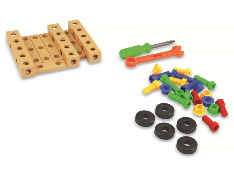 EDDY TOYS Baukasten Baustellen-Set 2, 1:32, 36-teilig von Eddy Toys