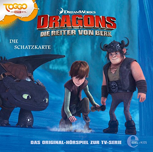 Dragons - Die Reiter von Berk "Die Schatzkarte", Folge 4 - Das Original-Hörspiel zur TV-Serie von Edel AG