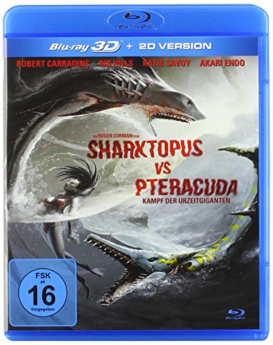 Sharktopus vs Pteracuda - Kampf der Urzeitgiganten (inkl. 2D-Version) [3D Blu-ray] von Edel AG