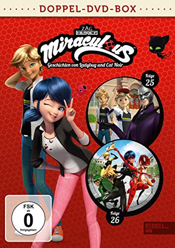 Miraculous - Geschichten von Ladybug und Cat Noir - Doppel-DVD-Box (Folgen 25 + 26) - Finale der 2. Staffel von Edel Germany CD / DVD