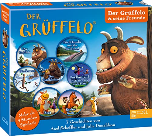 Der Grüffelo und seine Freunde - Die Original-Hörspiele zu den Filmen in einer Box Der Grüffelo und seine Freunde - Die Original-Hörspiele zu den Filmen in einer Box von Edel Germany Cd / Dvd
