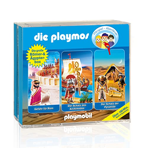 Die Playmos - Die große Römer- & Ägypterbox (Original Playmobil Hörspiele) von Edel Germany Cd / Dvd