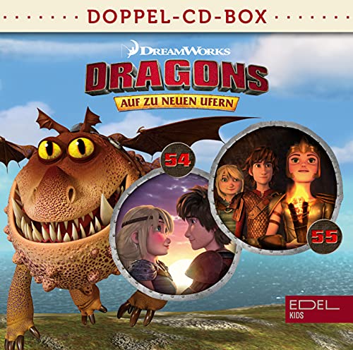 Dragons - Auf zu neuen Ufern - Doppel-CD-Box (Folgen 54 + 55) von Edel Germany Cd / Dvd