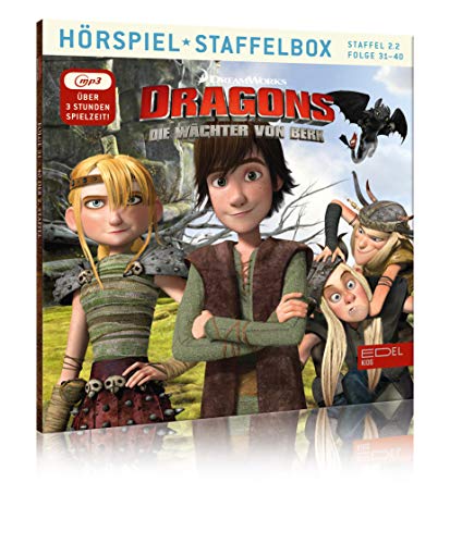 Dragons - Die Wächter von Berk Staffelbox 2.2 (Folgen 31 - 40) - Das Original-Hörspiel zur TV-Serie von Edel Germany Cd / Dvd