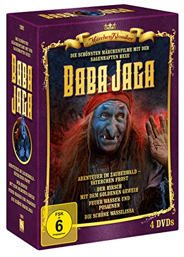 Märchen Klassiker - Hexe Baba Jaga - Edition [4 DVDs] von Edel Germany Cd / Dvd