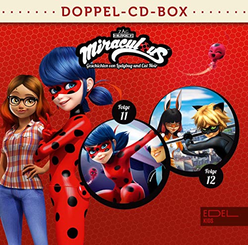 Miraculous - Geschichten von Ladybug und Cat Noir - Doppel-CD-Box (Folgen 11 + 12) von Edel Germany Cd / Dvd