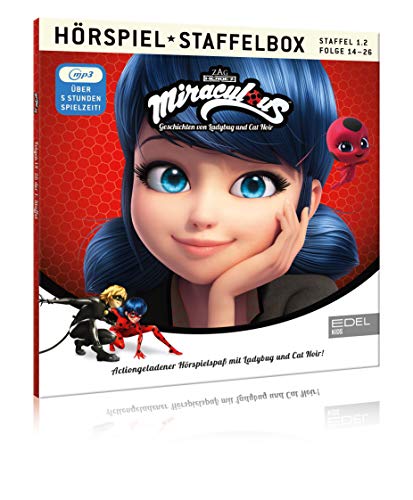 Miraculous - Geschichten von Ladybug & Cat Noir - mp3-Staffelbox 1.2 - Das Original-Hörspiel zur TV-Serie (Folgen 14 - 26) von Edel Germany Cd / Dvd