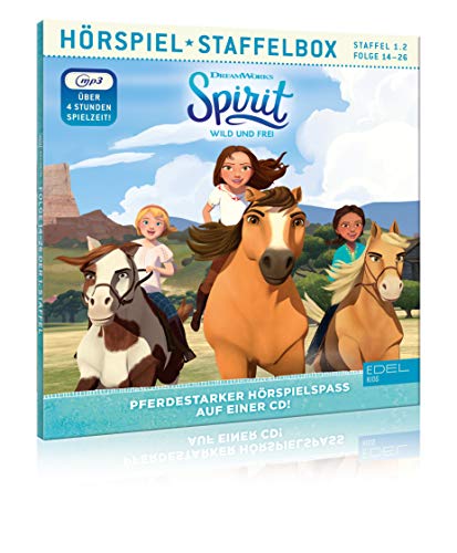 Spirit: wild und frei - mp3-Staffelbox 1.2 [Exklusiv bei Amazon] - Die Original-Hörspiele zur TV-Serie (Folgen 14 - 26) von Edel Germany Cd / Dvd