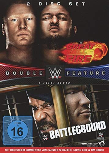 WWE: Great Balls of Fire/Battleground 2017 - Double Feature [2 DVDs] von Edel Germany Cd / Dvd