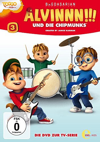 Alvinnn!!! und die Chipmunks-Das Musikfestival - Die DVD zur TV-Serie, Folge 3 von Edel Germany GmbH / Hamburg