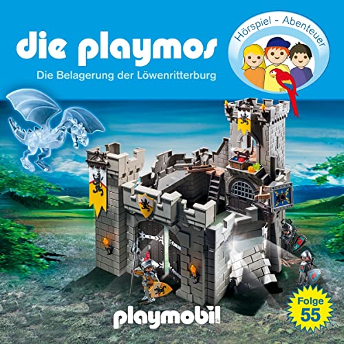 Die Playmos - Folge 55: Die Belagerung der Löwenritterburg (Das Original Playmobil Hörspiel) von Edel Germany GmbH / Hamburg