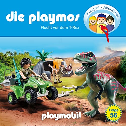 Die Playmos - Folge 56: Flucht vor dem T-Rex (Das Original Playmobil Hörspiel) von Edel Germany GmbH / Hamburg