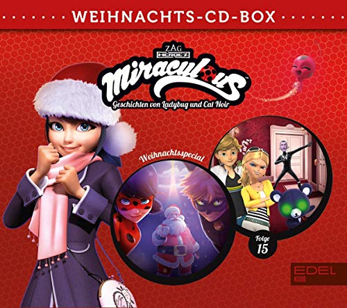 Miraculous - Geschichten von Ladybug & Cat Noir: Weihnachts-Box - Die Original-Hörspiele zur TV-Serie von Edel Germany GmbH / Hamburg