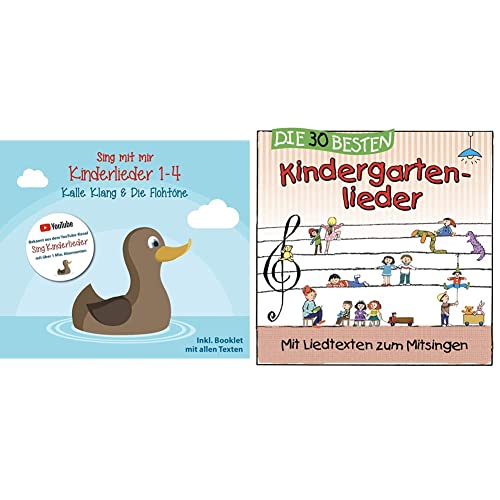 Sing mit mir Kinderlieder Vol.1-4 & Die 30 besten Kindergartenlieder - Mit Liedtexten zum Mitsingen von Edel Germany GmbH / Hamburg