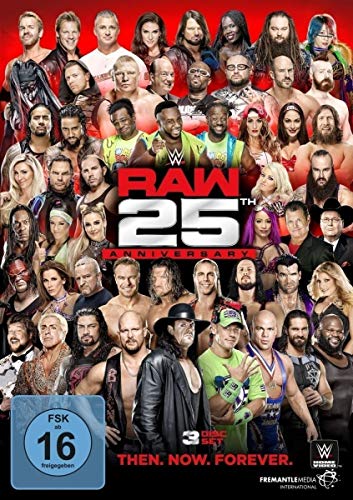 WWE: RAW 25th Anniversary [3 DVDs] von Edel Germany GmbH / Hamburg