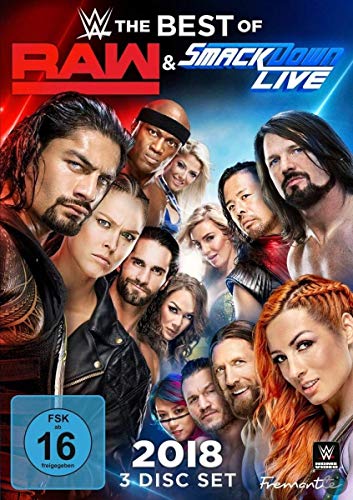 WWE: The Best Of Raw And Smackdown 2018 [3 DVDs] von Edel Germany GmbH / Hamburg