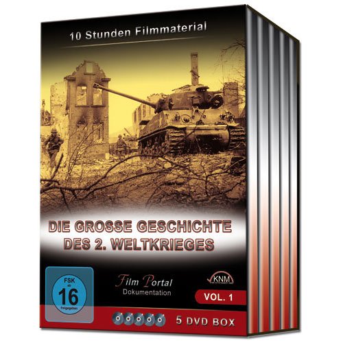 Die große Geschichte des 2. Weltkrieges - Vol. 1 (5 DVD BOX) von Edel Germany GmbH