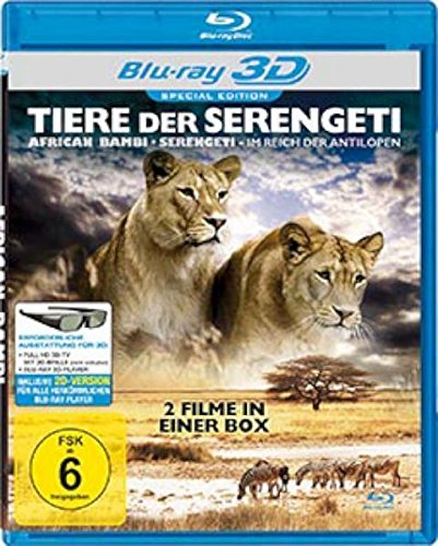 Tiere der Serengeti [3D Blu-ray] [Special Edition] von Edel Music & Entertainment GmbH