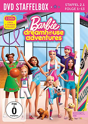 Barbie Dreamhouse Adventures - Staffelbox 2.1 - Die DVD zur TV-Serie [2 DVDs] (Folge 1 - 13) von Edel Kids