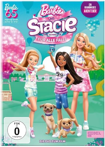 Barbie & Stacie - Ein Schwester für alle Fälle - Die DVD zum Film (Limited Edition im hochwertigen Glitzerschuber) von Edel Kids