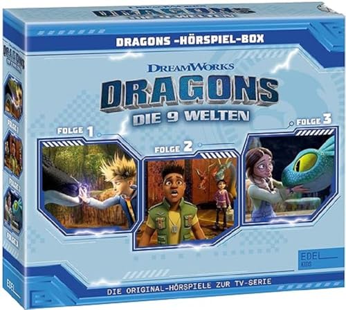 Dragons - Die 9 Welten: Die Hörspiel-Box mit den Folgen 1 - 3 - Die Original-Hörspiele zur TV-Serie mit GRATIS Blumensamen Dragons - Die 9 Welten: Die Hörspiel-Box mit den Folgen 1 - 3 - Die Original-Hörspiele zur TV-Serie mit GRATIS Blumensamen von Edel Kids